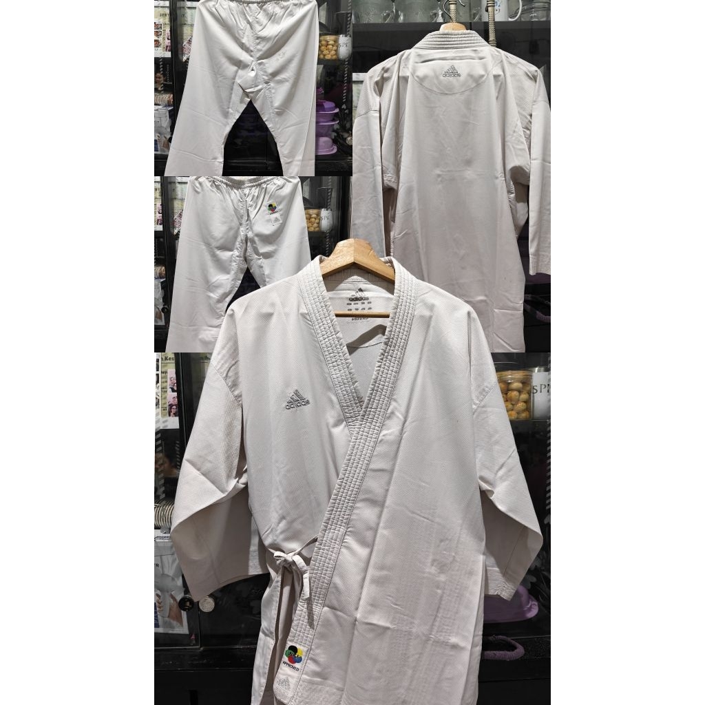 Baju Karate ADIDAS ADIZERO (Logo Silver)