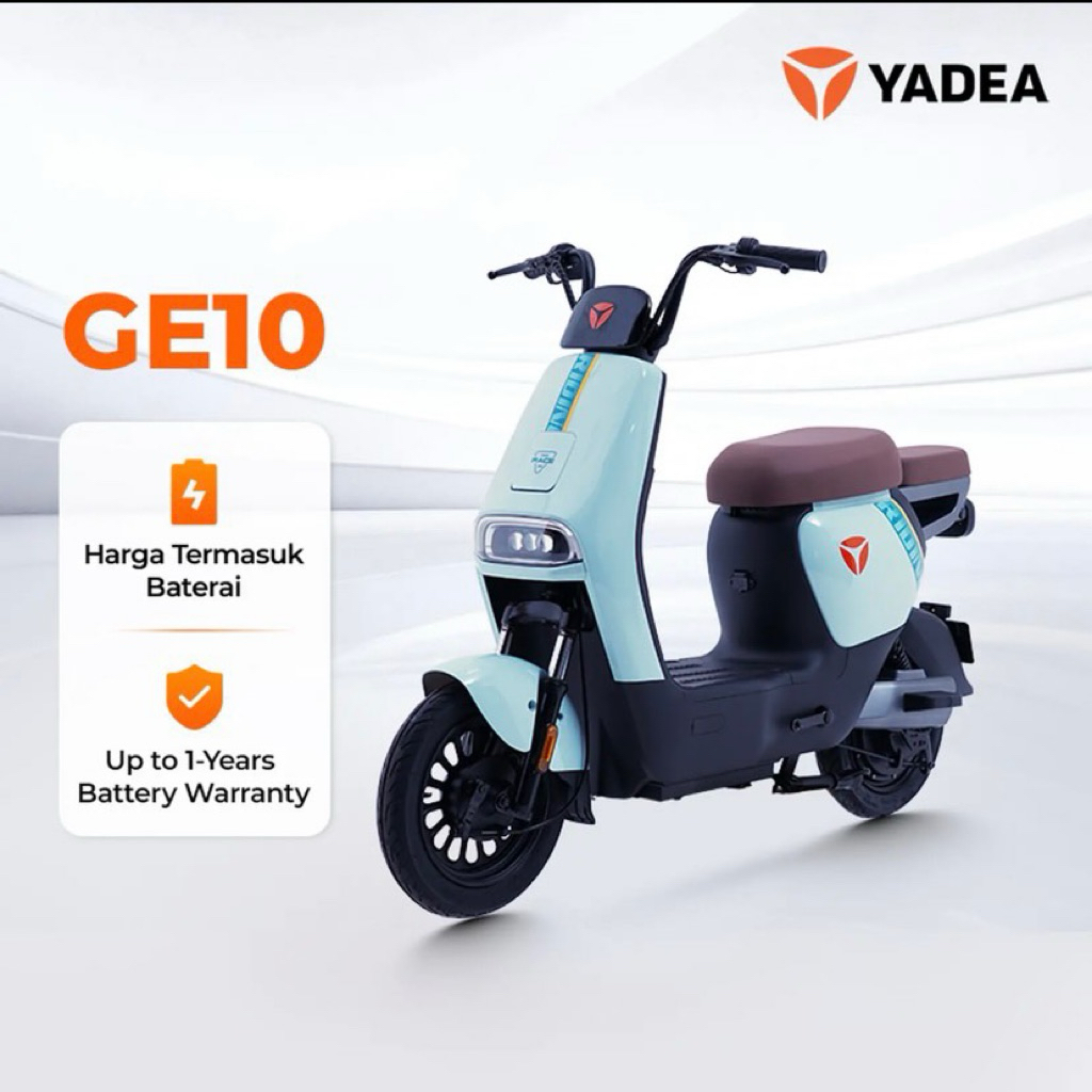 Sepeda listrik Yadea GE 10 // Yadea 350 watt 48V13ah