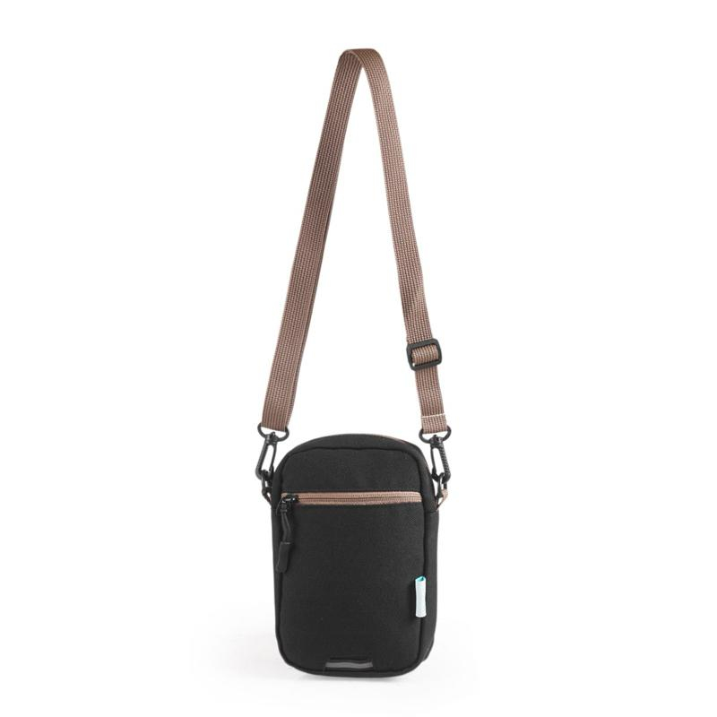 Vanska-Tas Slingbag Mini Canvas Cewe Cowo Tas Selempang kecil wadah Hp Multifungsi
