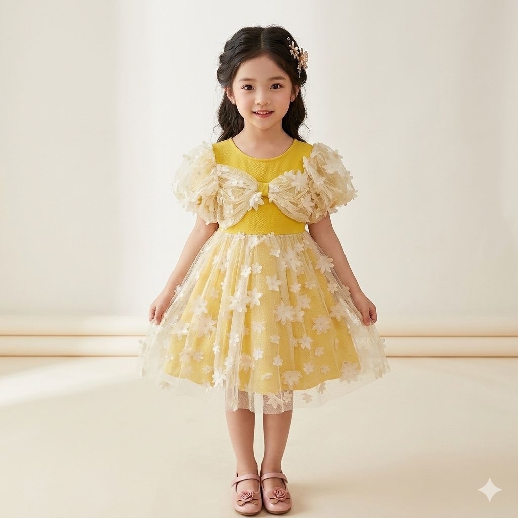 DRESS KING KID TEEBARU ANAK PEREMPUAN/DRESS IMPORT ANAK 2-7THN
