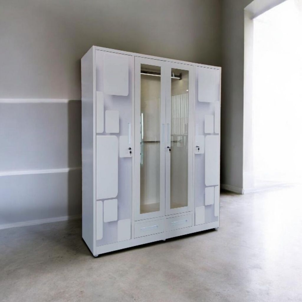 lemari besi 4 pintu