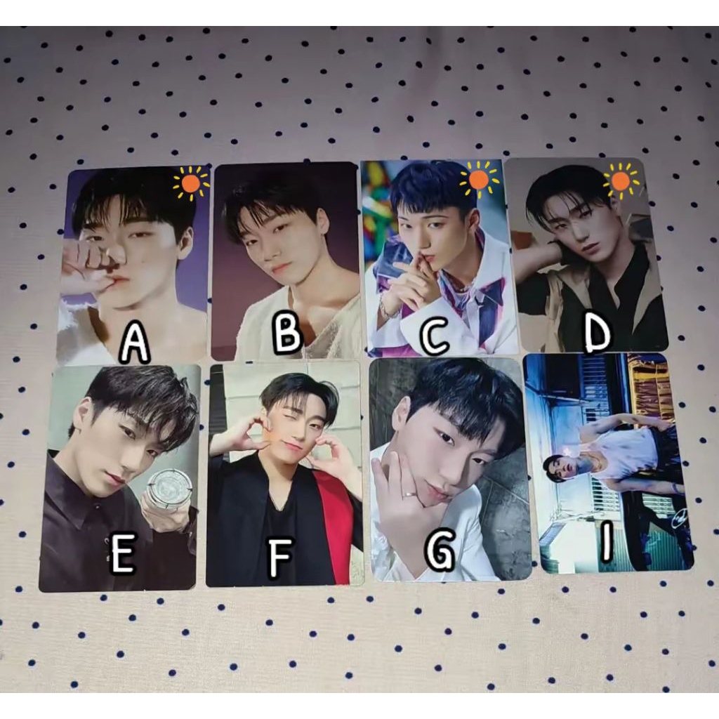 Ateez San Photocard Official