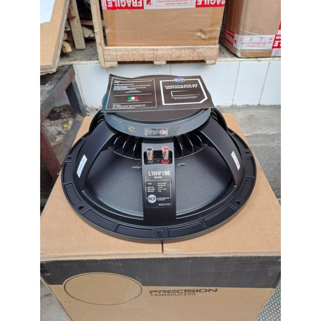 Speaker Komponen RCF 15HF190 15 Inch Woofer / Subwoofer ORIGINAL