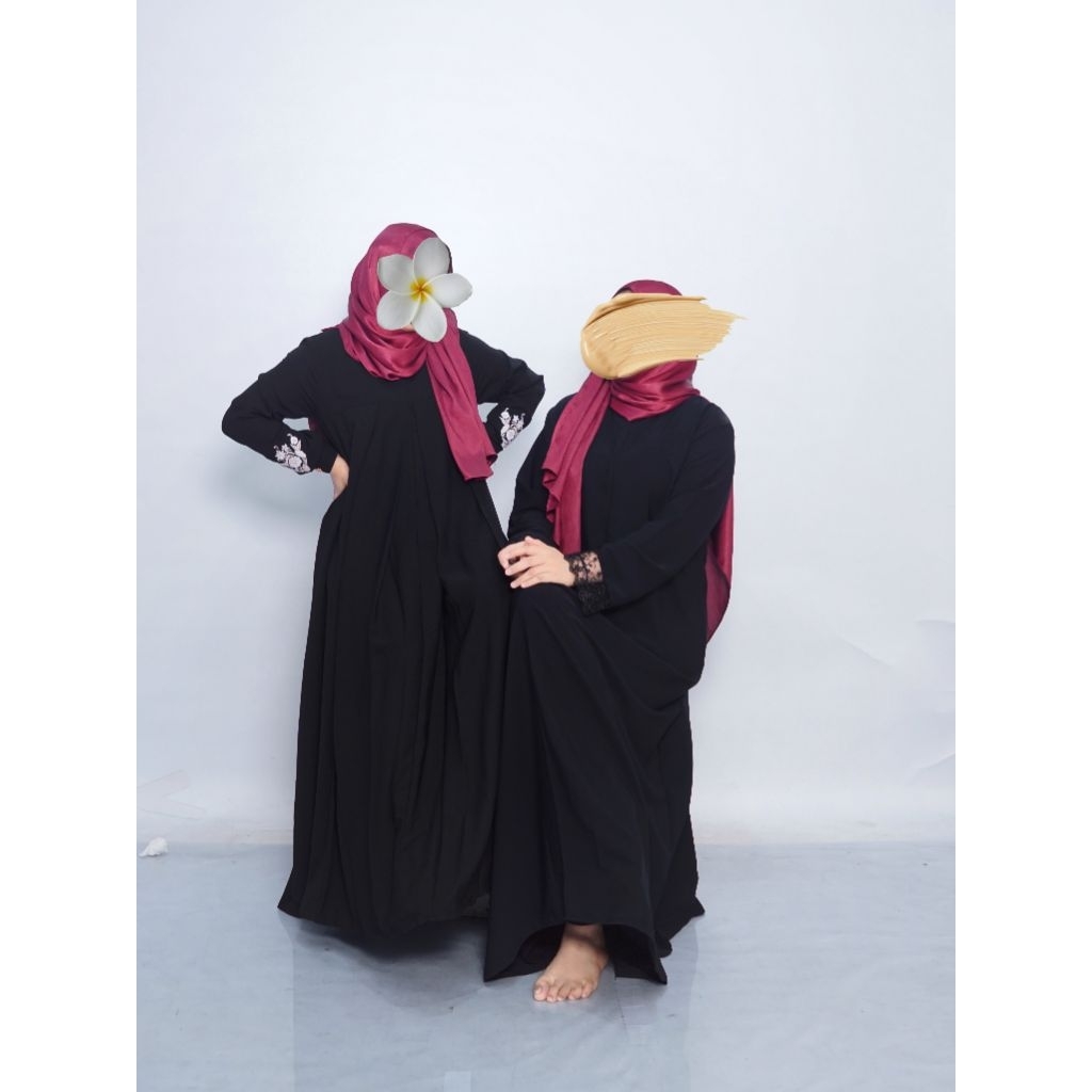 Gamis Hitam Brand Nadira Hijab