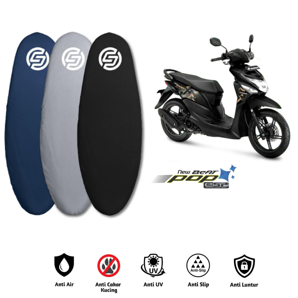Lapak Mantap Sarung Jok Motor Honda Beat Pop Anti Slip Tinggal Pasang Waterproof Kualitas Premium