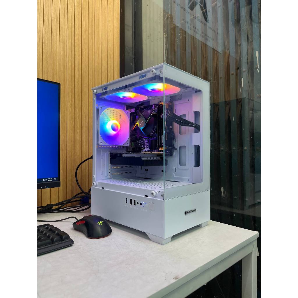 PC Gaming i5 9400F RX 580 8GB | RAM 8GB DDR4 | SSD 128GB | Monitor 22" Frameless | Free KB Mouse RGB
