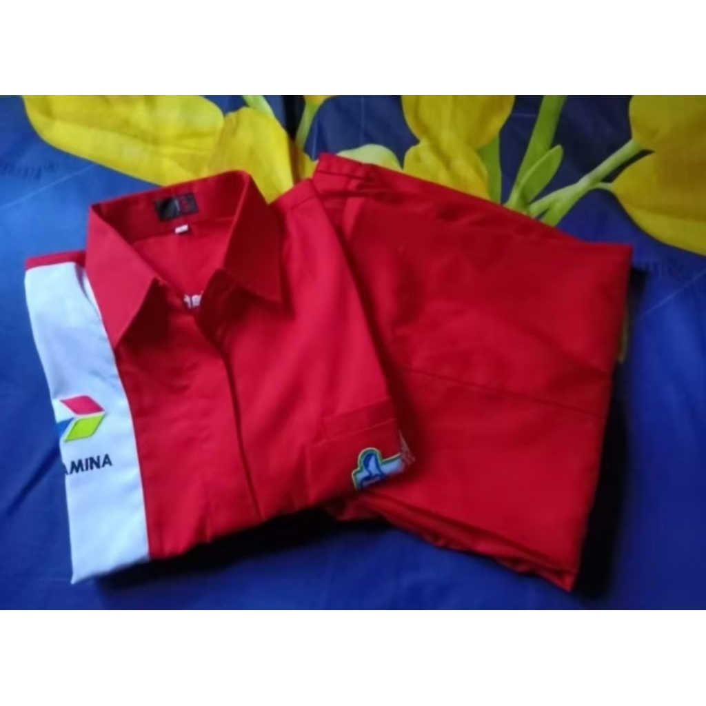 Baju Operator Spbu Pertamina