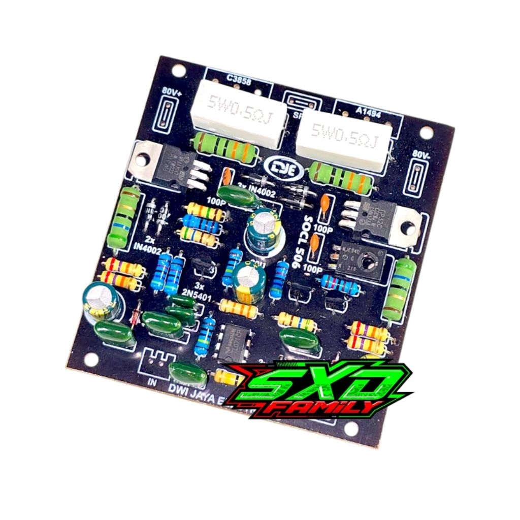 KIT DRIVER 506 SOCL  REBORN 500WATT SUB LOW