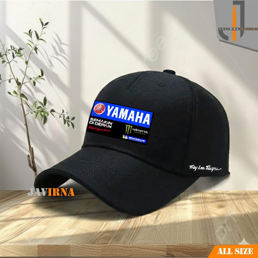 Topi Yamaha Team Troy dirt bike motocross trail