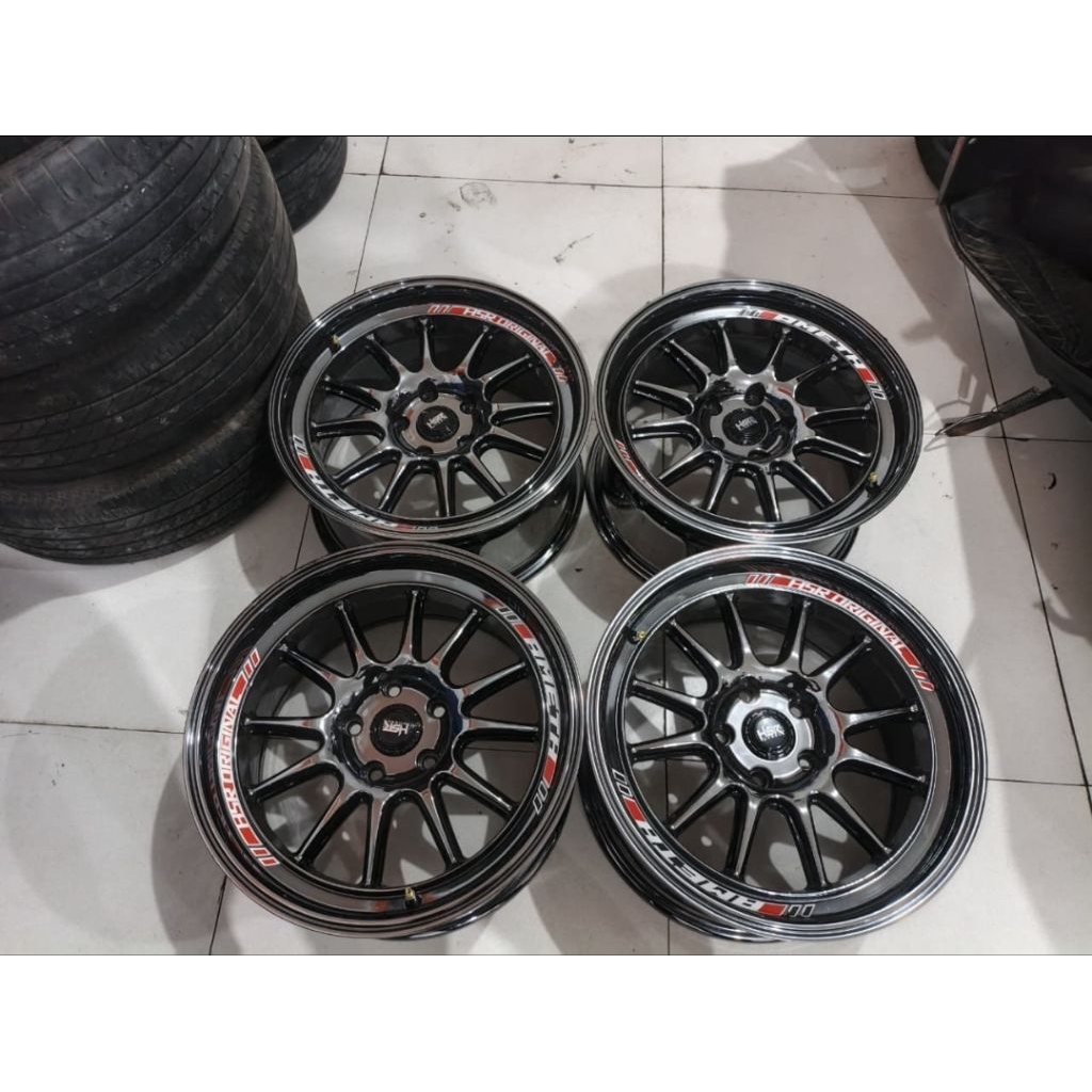 Velg Secod HSR AMETH Ring 17 Lubang 5x114 Spec Reborn