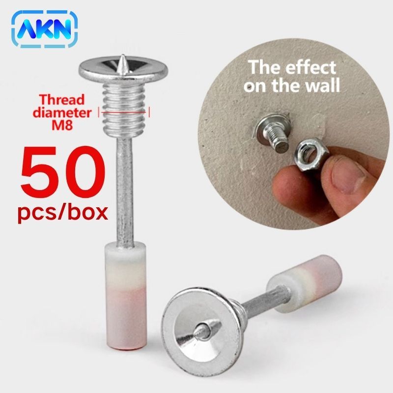 Paku Ramset 7.3mm M8 Paku Beton Ramset Paku Ramset Beton Paku Tembak Beton Dan Besi Standart Washer 