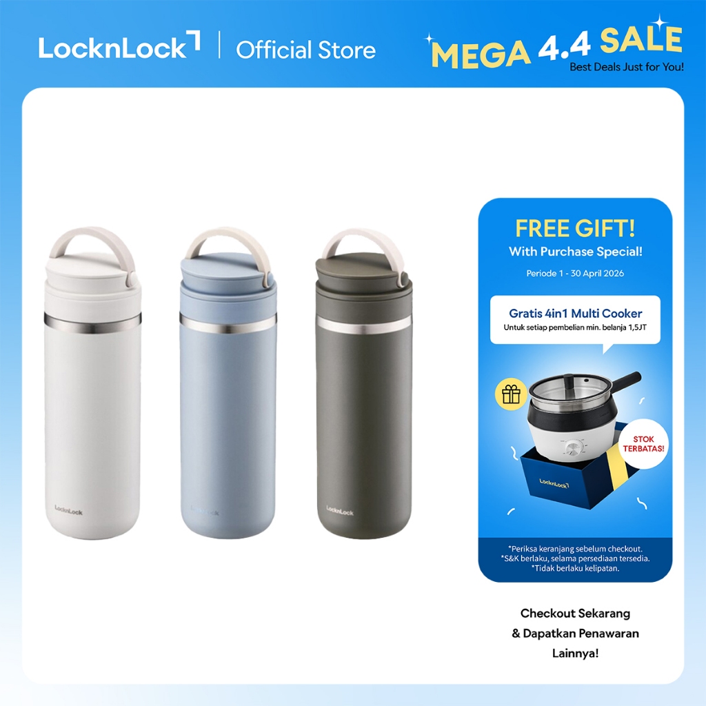 LocknLock Metro Two-way Tumbler 475ml - LHC4274