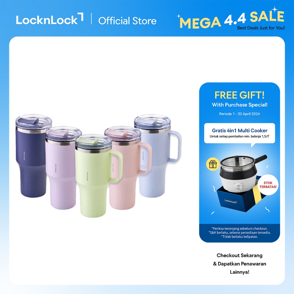 LocknLock NEW Metro King Tumbler 820ml - LHC4390