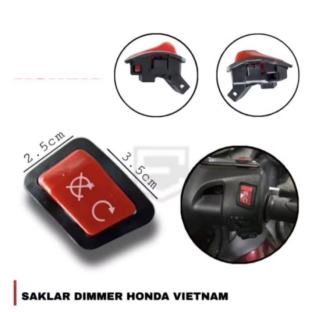 Saklar Stop Engine Vietnam TEC ORIGINAL Saklar Starter Vietnam ORIGINAL TEC Universal All Honda