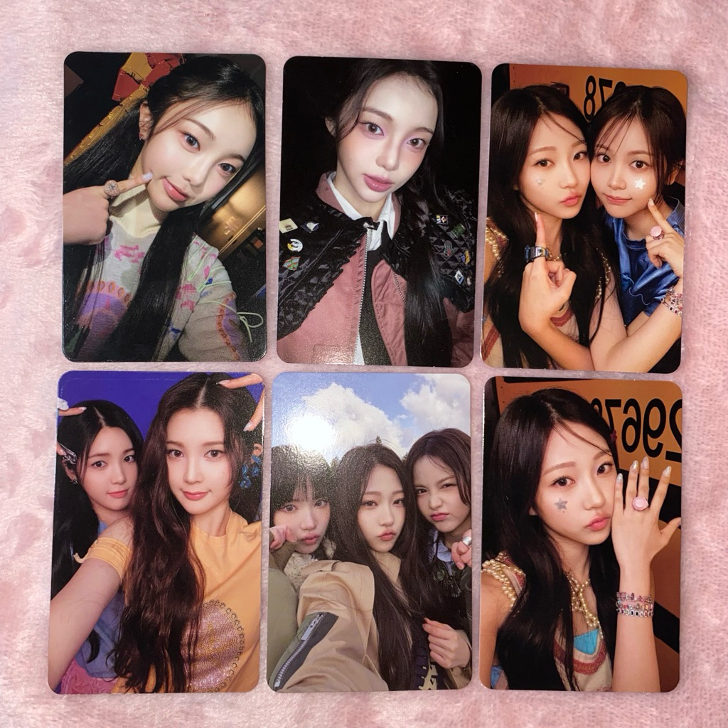 [WAJIB CO PACK] HEARTS2HEARTS PHOTOCARD THE CHASE OFFICIAL ALBUM PC H2H IAN A-NA YUHA UNIT CARMEN JI