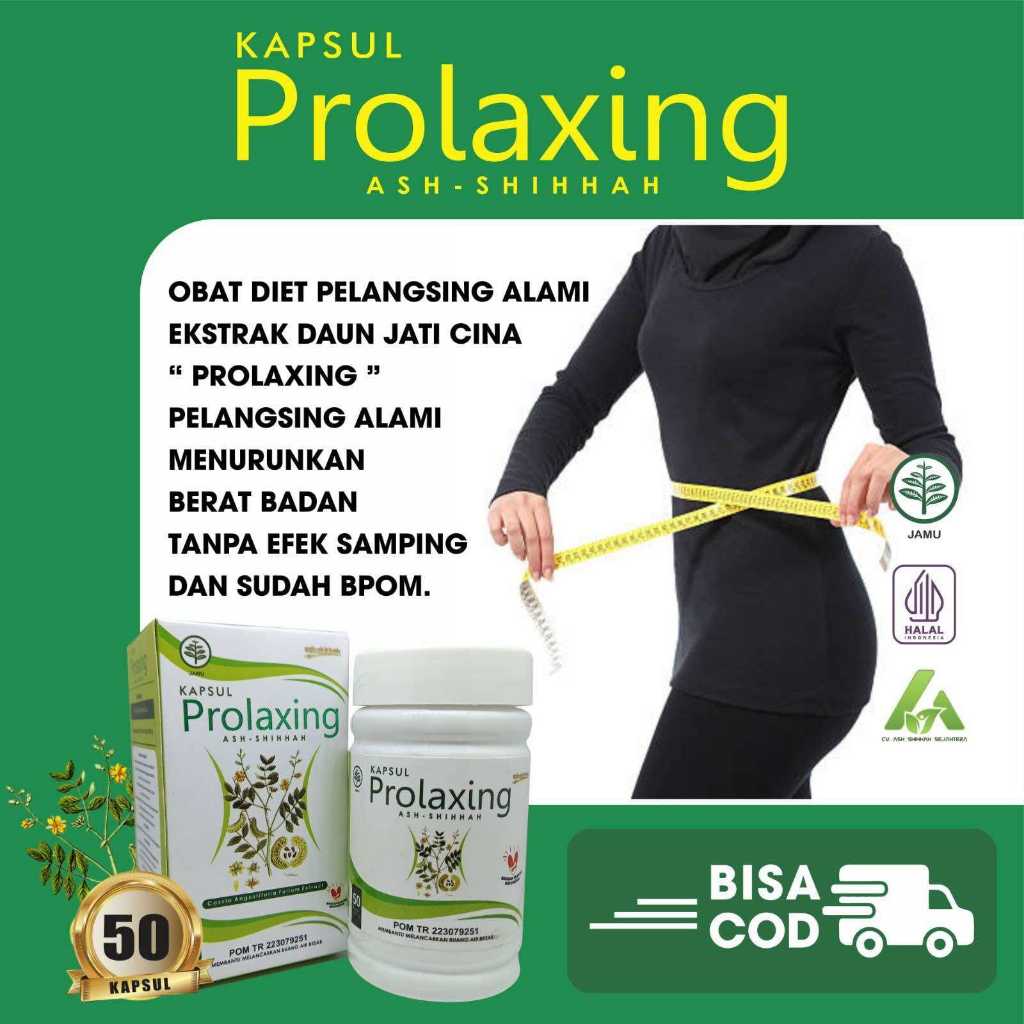 Kapsul Prolaxing (sebelumnya dikenal sebagai Daun Jati Cina Ash-Shihhah) adalah obat tradisional her
