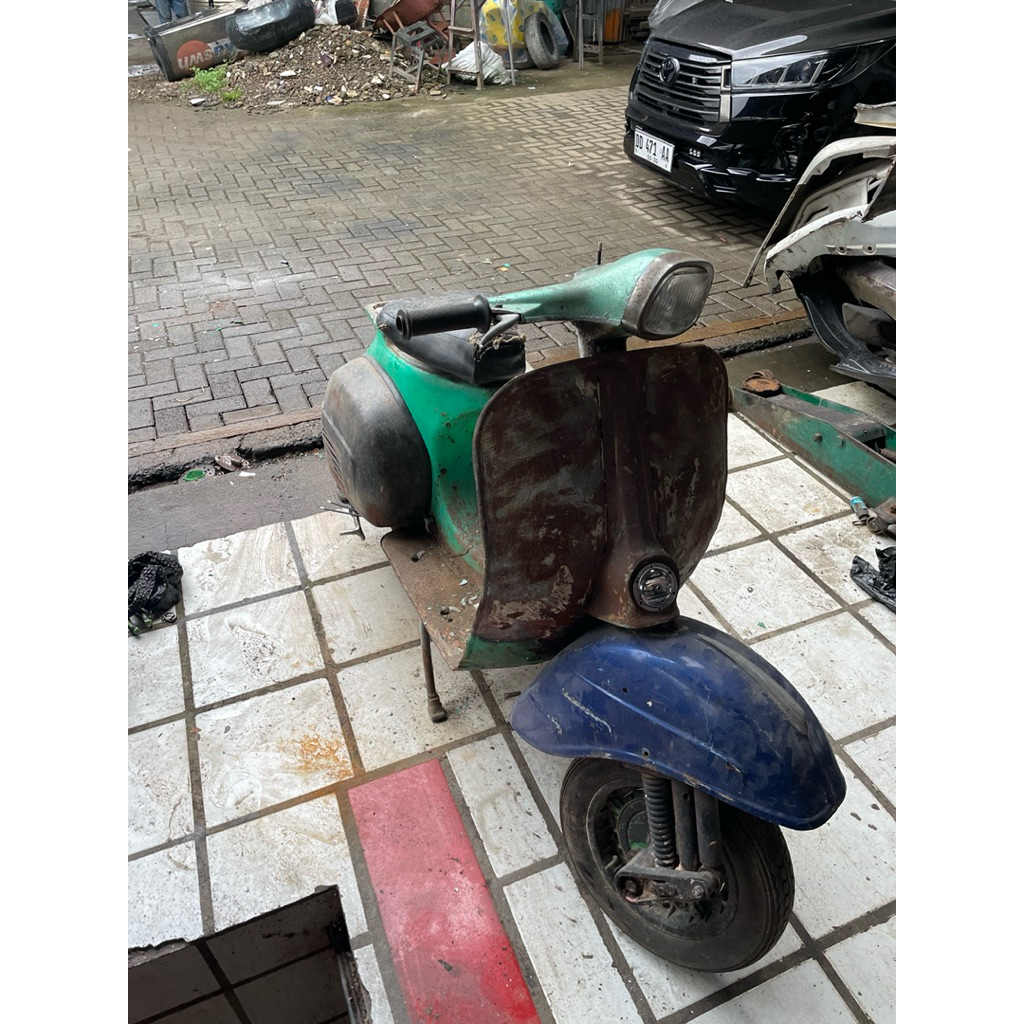 For Vespa sprint latin 1969 kondisi bahan STNK