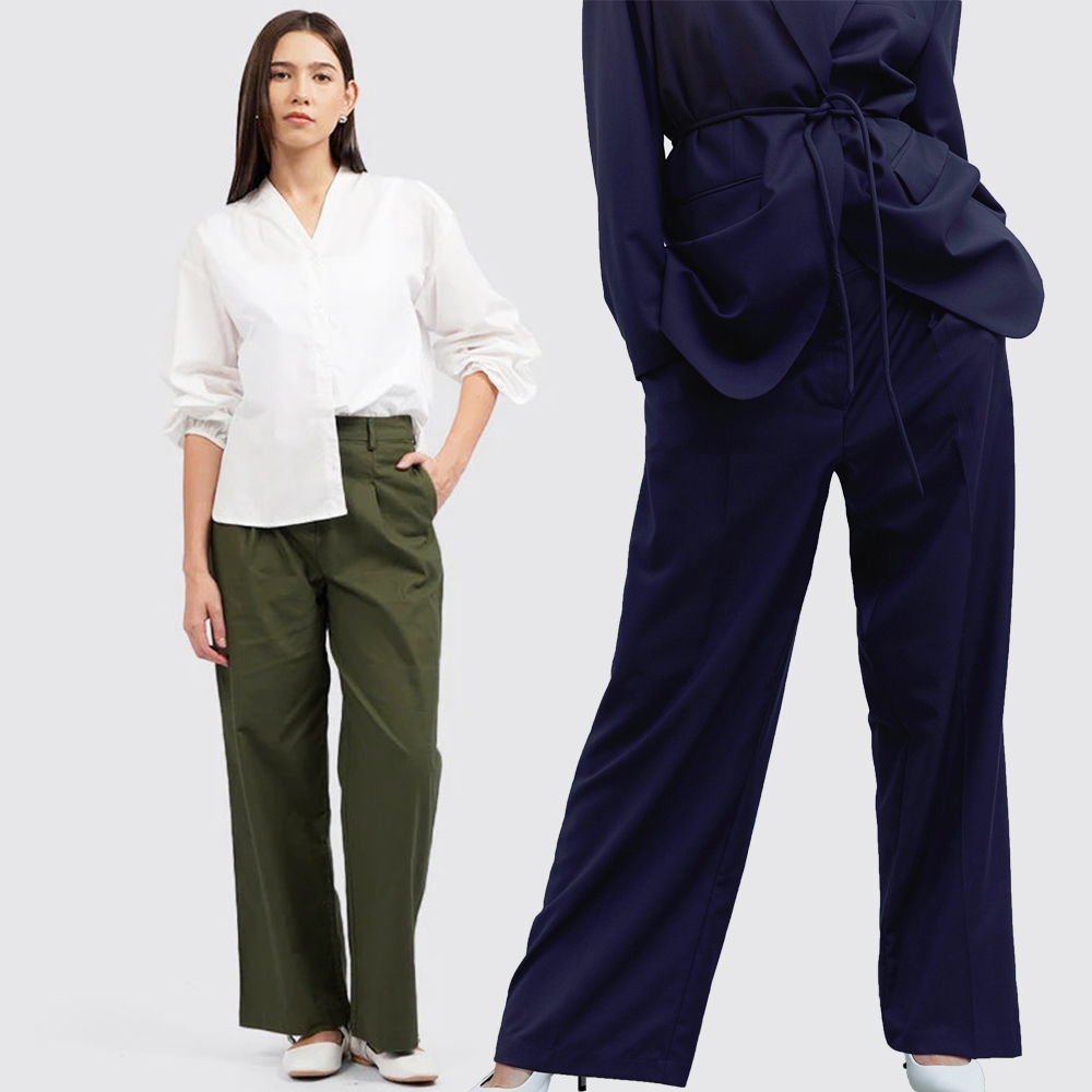 Celana Panjang Wanita Wide Leg by Beverly Hills Polo Club