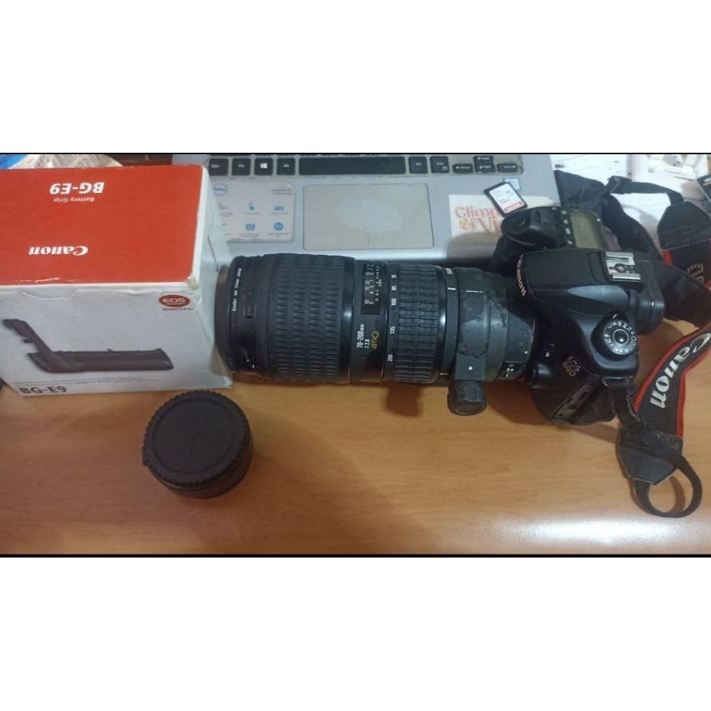 CANON 60D + LENSA SIGMA