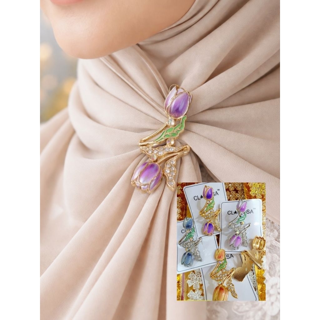 RING HIJAB IMPORT PREMIUM
