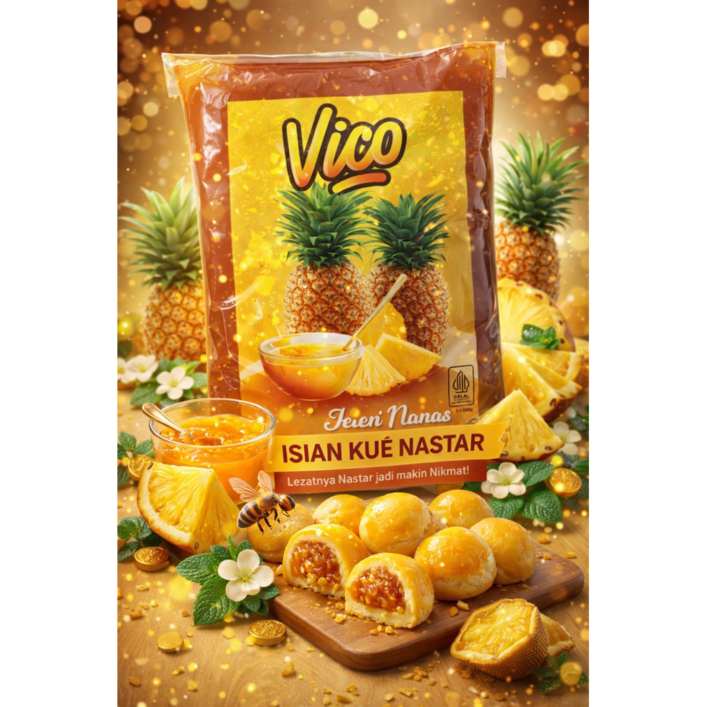 Selai Nanas Merk Vico
