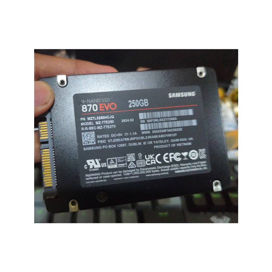 SSD SAMSUNG EVO 870 250Gb