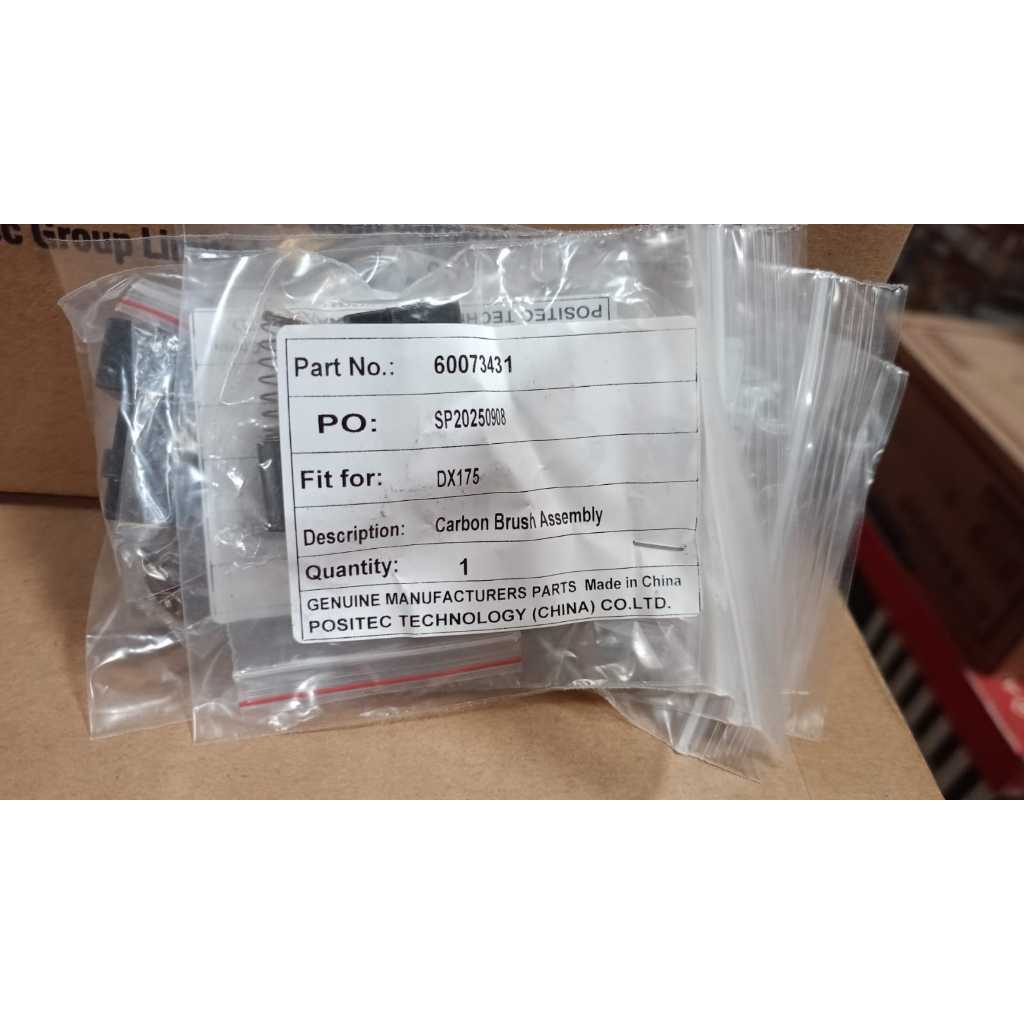 CATERPILLAR Carbon Brush DX175 Mesin Bor 13mm