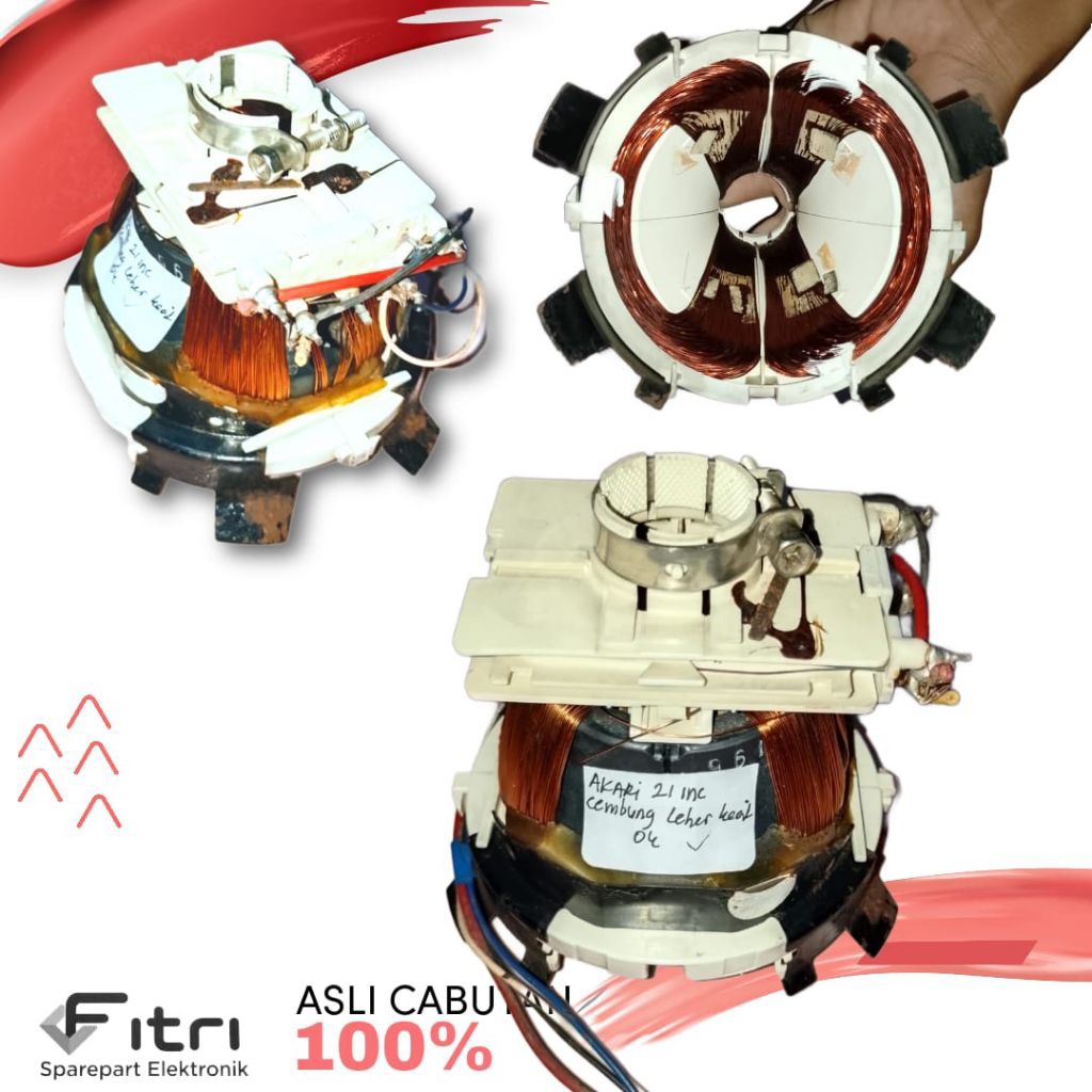 YUKE CONDE TV AKARI 21INCH CEMBUNG LEHER KECIL