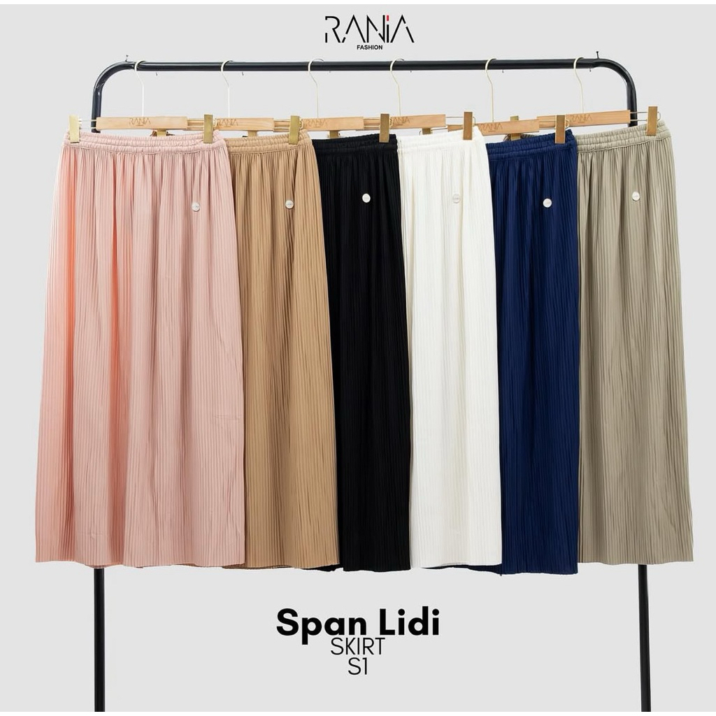 Span Lidi Plisket by Rania ZR Fashion