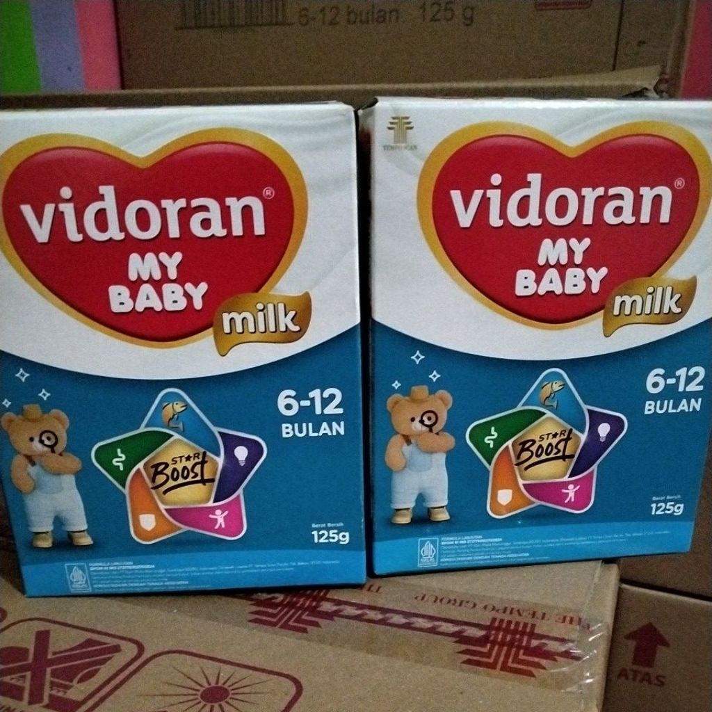 susu vidoran 6 12 bulan 125 gr exp panjang