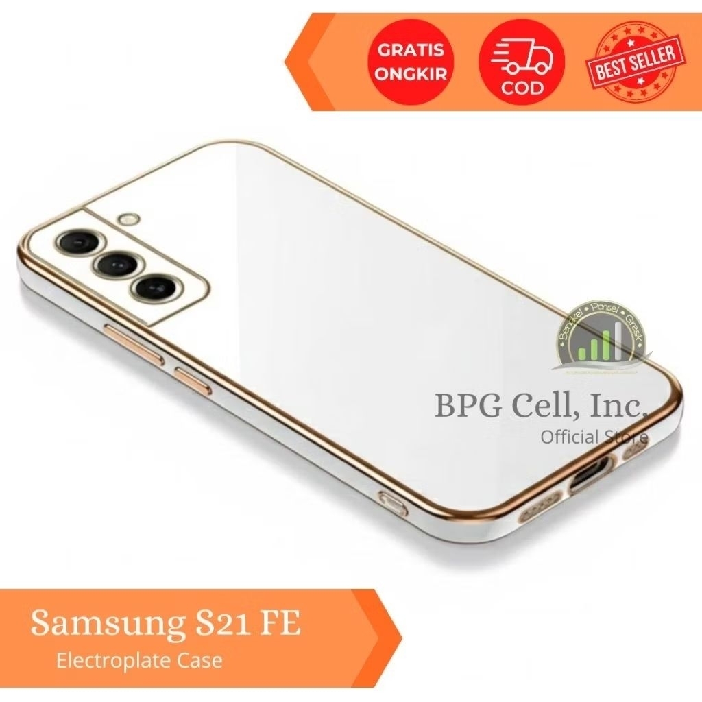 Electroplate Case for Samsung S21FE S21 FE Premium