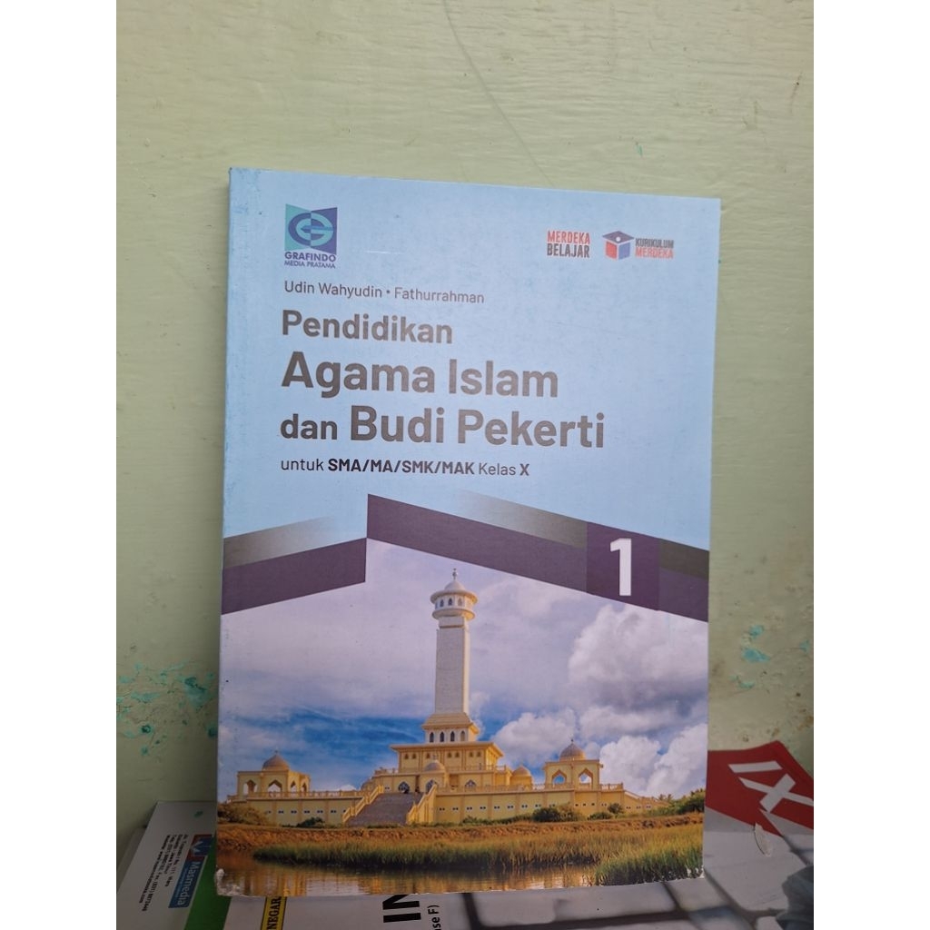 buku agama islam kelas 10/X/1 smk/mak kurikulum merdeka