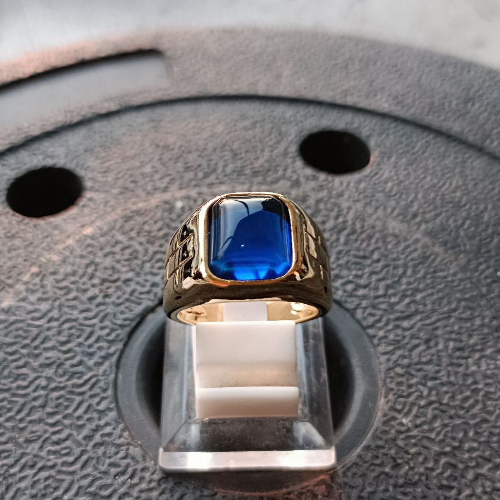 Batu king safir kotak kwalitas terbaik