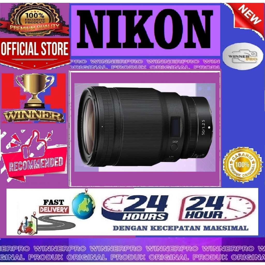 LENSA NIKON NIKKOR Z 50MM F1.2 s / NIKKOR Z 50MM F1.2 s LENS