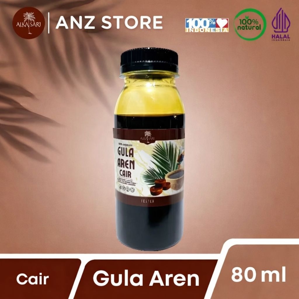 Gula Aren Cair Organik Botol 80ml