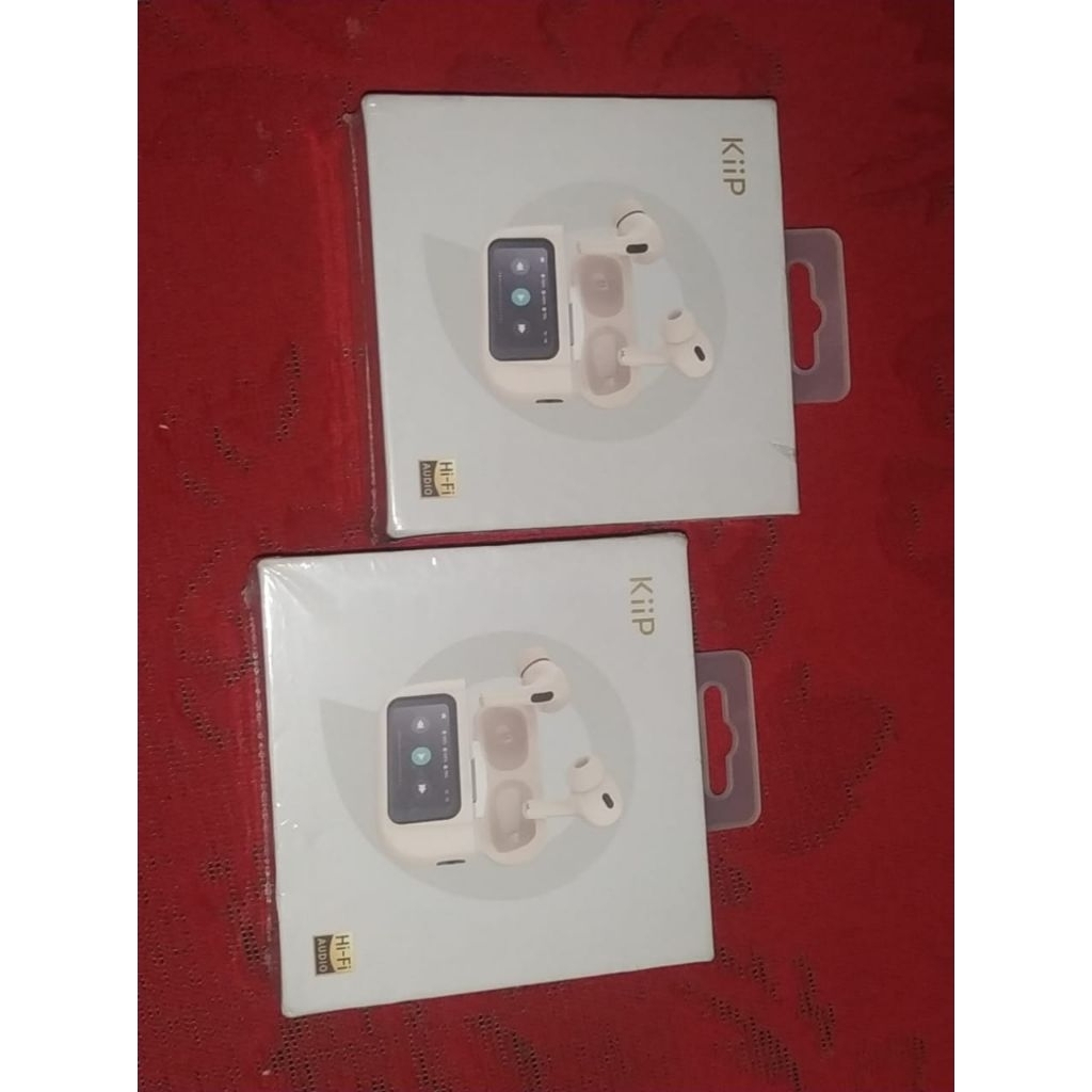 KiiP DTS16 TWS ANC Headset Bluetooth 5.4 - Beige
