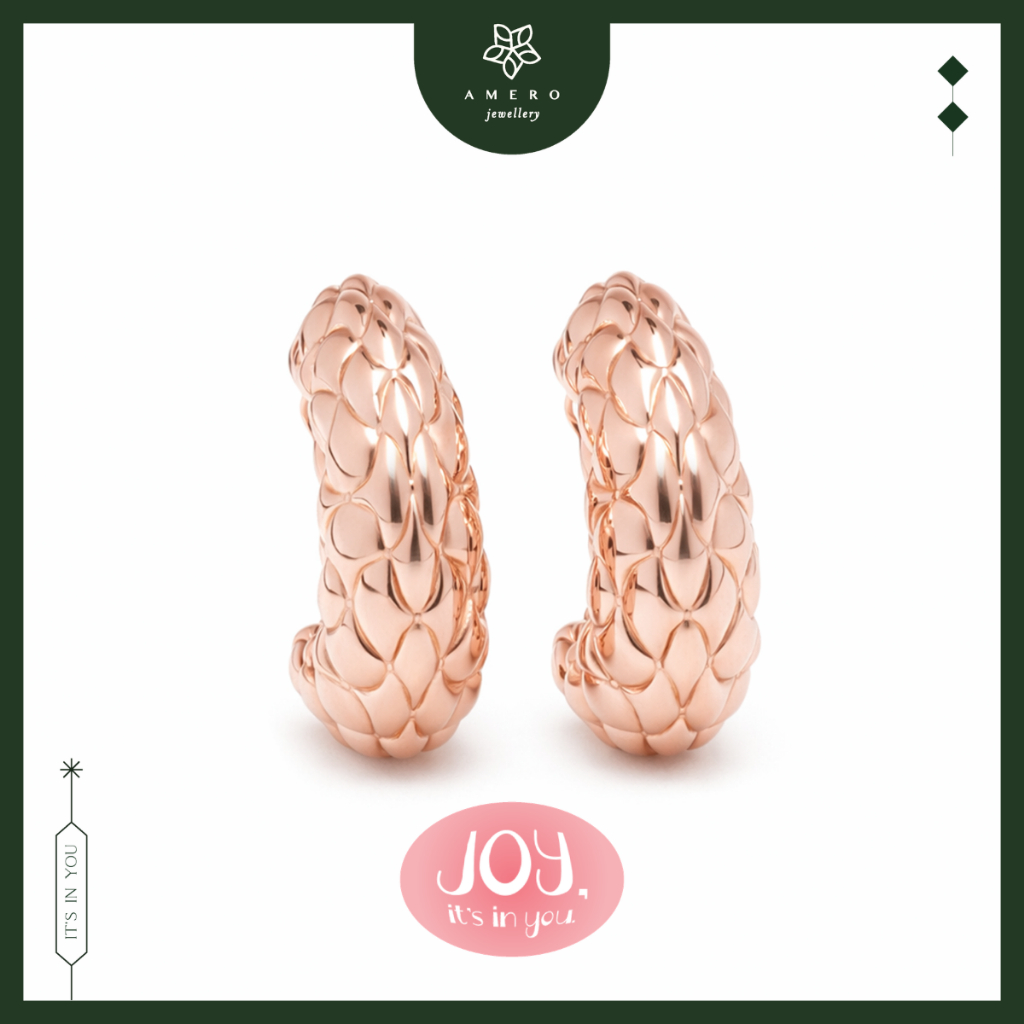 Anting Emas Rose Gold 17K Olegro OE-93 Amero Jewellery