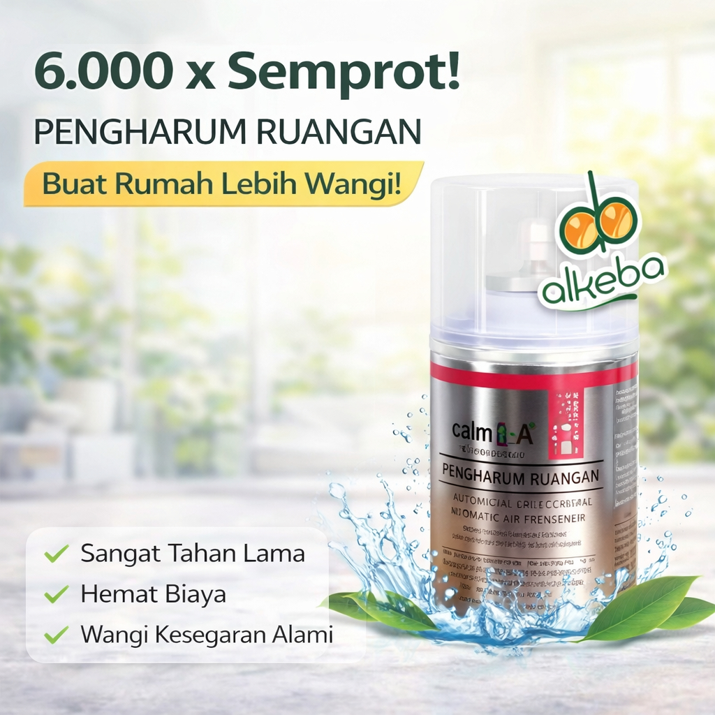 Calmic Matic Refill Pengharum Ruangan 186gr Pewangi Otomatis Spray Kualitas Hotel
