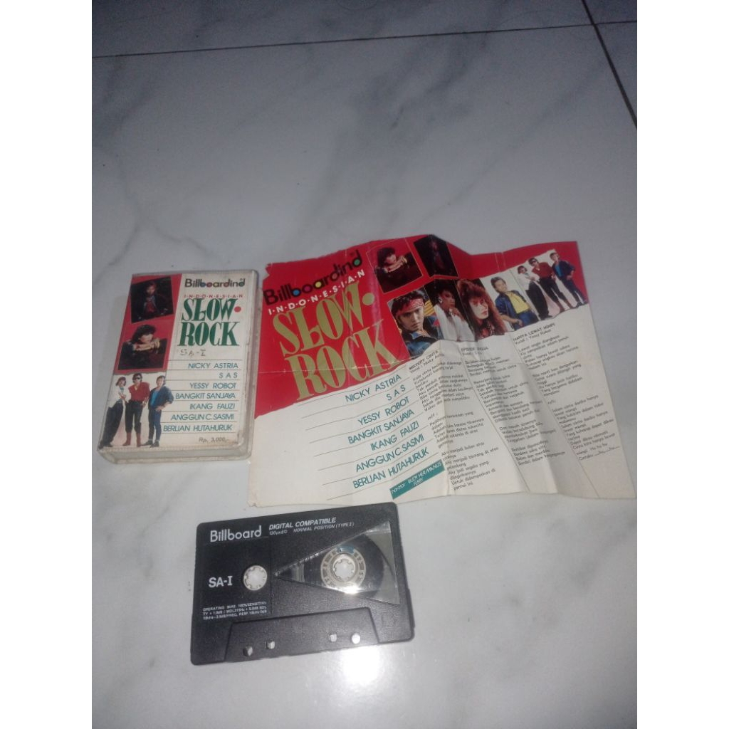 Kaset Pita Slow Rock Indonesia