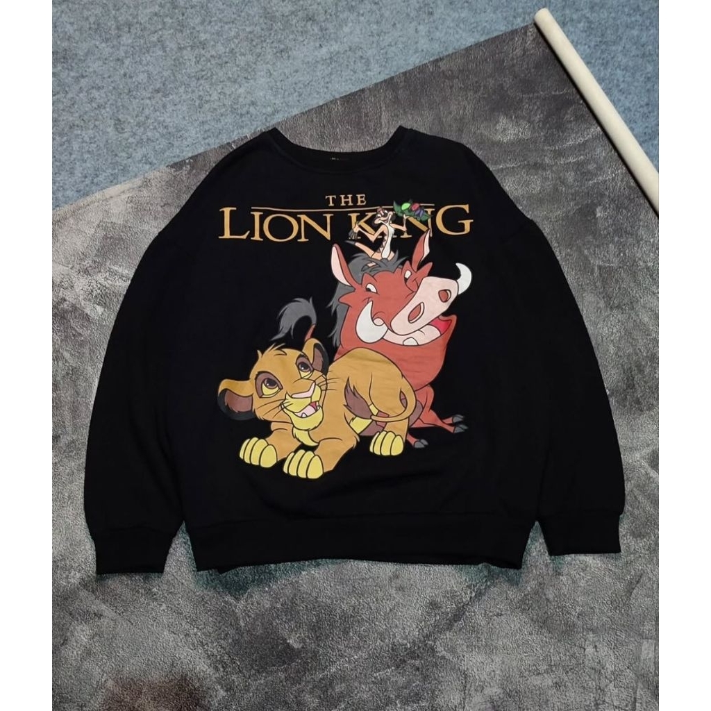 Crewneck PNB The Lion King Oversize Black