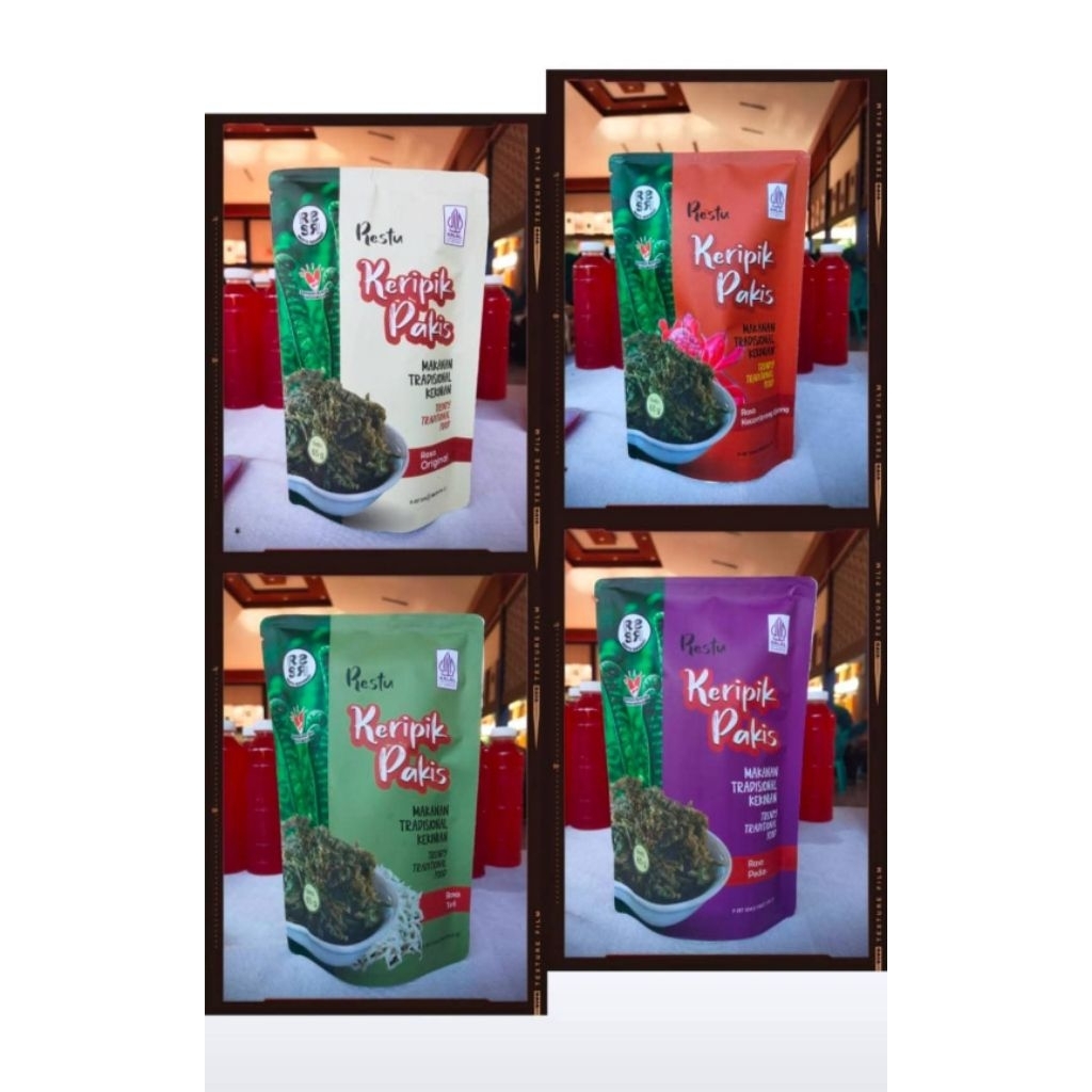 KERIPIK PAKIS OLEH OLEH KHAS PANGANDARAN Pakis teri pakis kecombrang Snack Pangandaran OLEH OLEH PAN