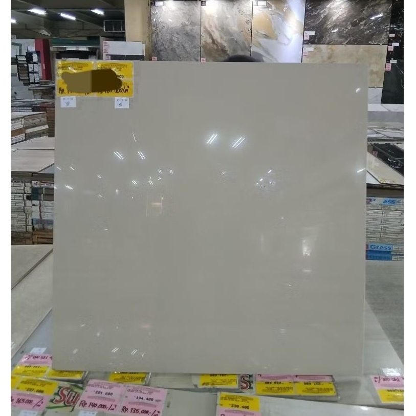 Granit 60x60 Lantai IKAD Sepia Beige KW2 Granit Abu Polos Glossy Granit Dinding