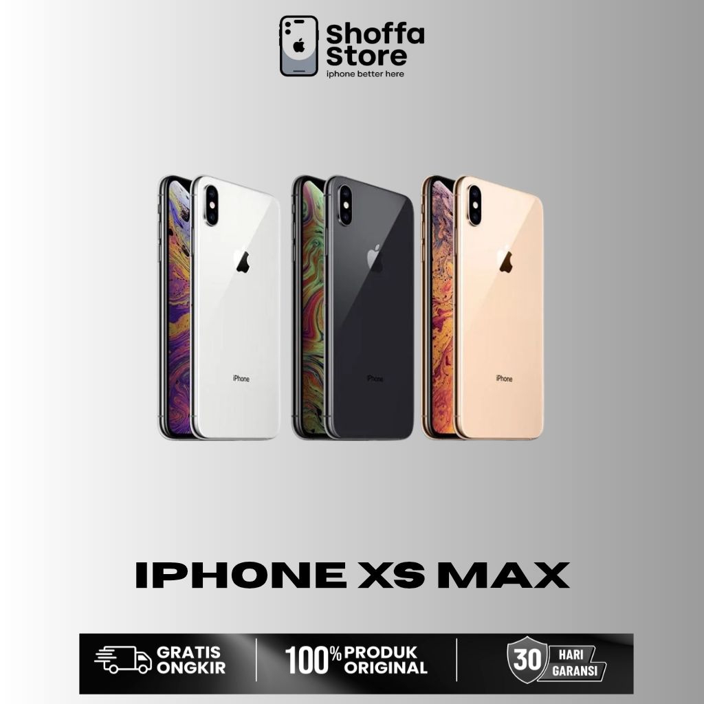iPhone XS MAX Second Resmi New | 64 GB 128 GB