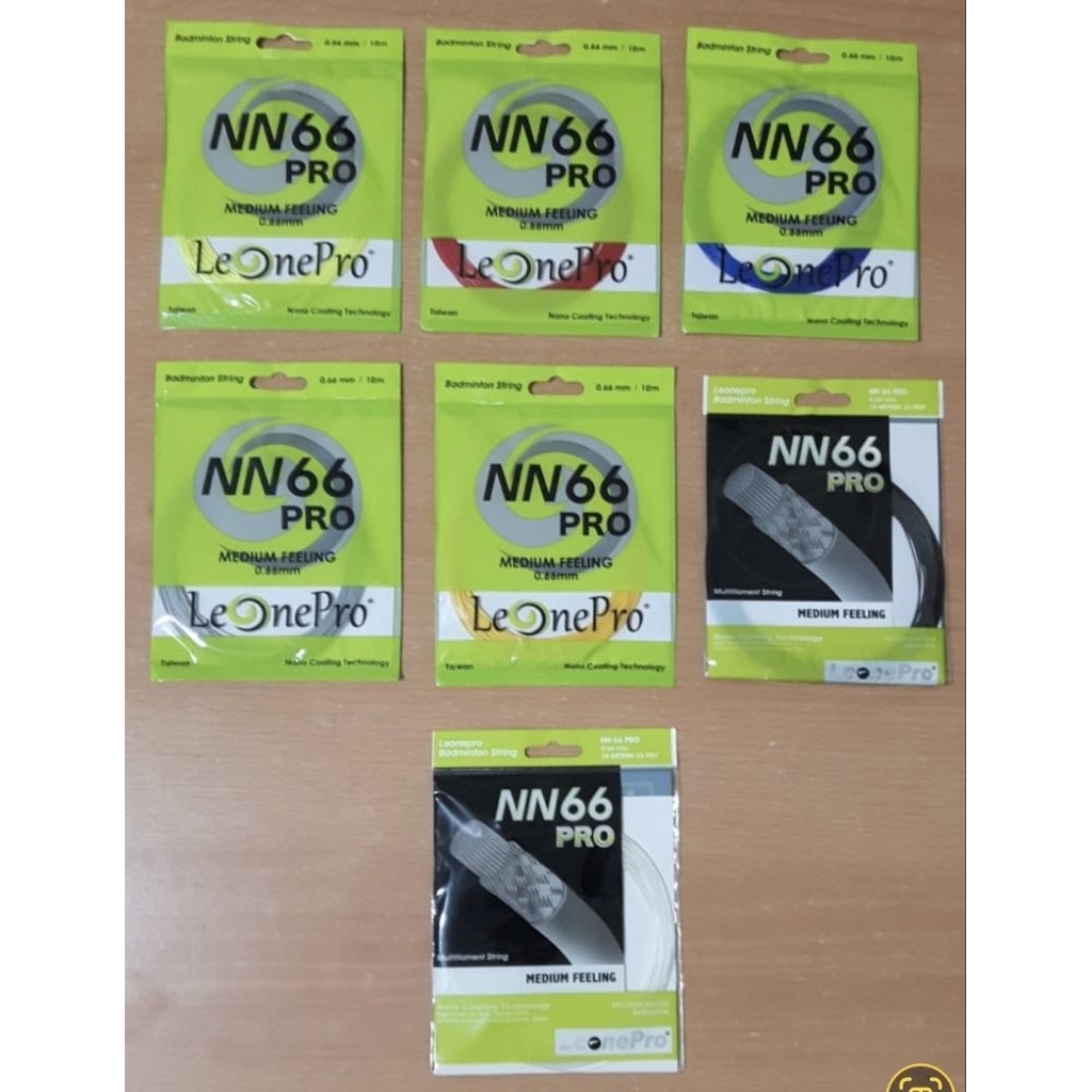SENAR LEONEPRO NN 66 PRO. 100% ORIGINAL. SENAR BADMINTON