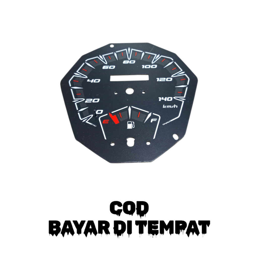 Panel Papan Speedometer Kilometer Motor Mio M3 Mio Z Warna Hitam