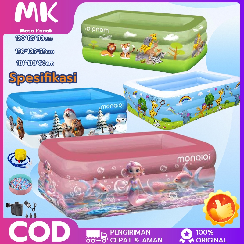 Kolam Renang Anak Jumbo / Kolam Berenang Anak / Kolam Mandi Bola Anak / Inflatable Swimming Pool / K