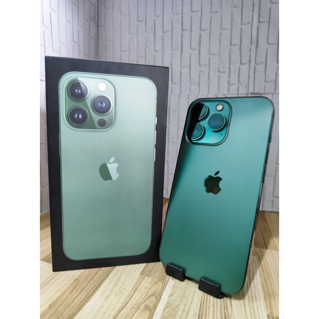 Apple Iphone 13 Pro Alpine Green 256 | NFC - BH 98%| Ori iBox - LCD Lokal | Unit + Dus |
