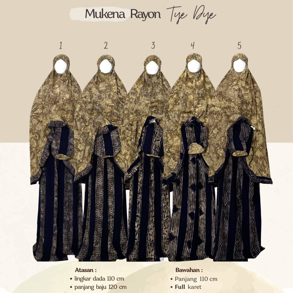 MUKENA RAYON PREMIUM by batik putri diana