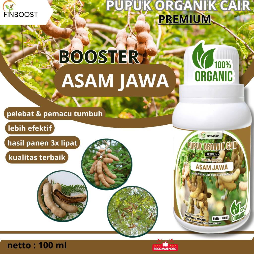Pupuk Organik Cair Asam Jawa ,Booster Asam Jawa Premium | Melebatkan , Memaksimalkan hasil panen / K