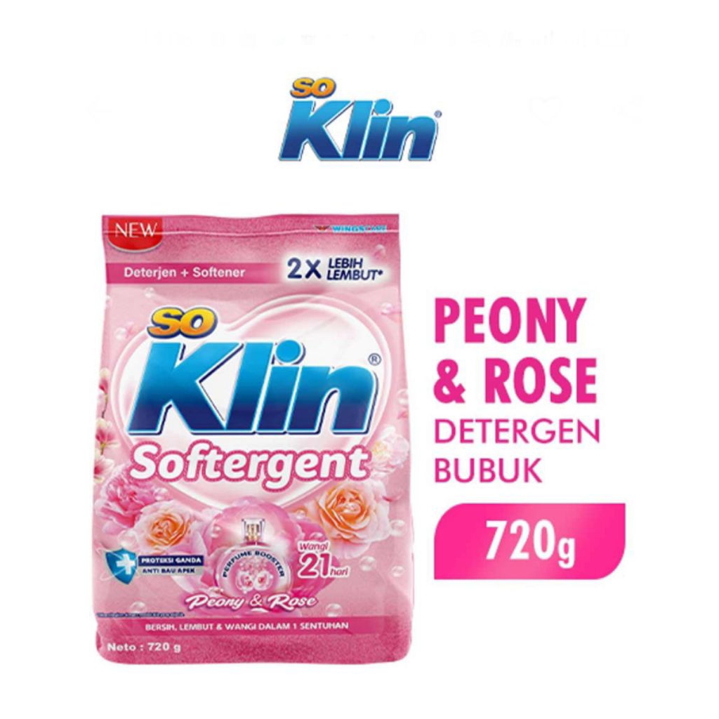 soklin detergen bubuk 700 gram, soklin deterjen bubuk
